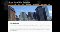 Desktop Screenshot of energysavingadvisordistributors.weebly.com