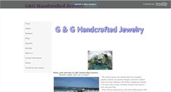 Desktop Screenshot of gghandcraftedjewelry.weebly.com