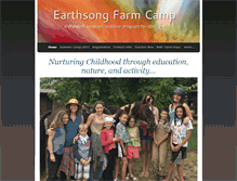 Tablet Screenshot of earthsongfarmschool.weebly.com