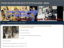 Tablet Screenshot of muahangtaobao.weebly.com