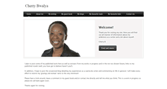 Desktop Screenshot of cherrybwalya.weebly.com