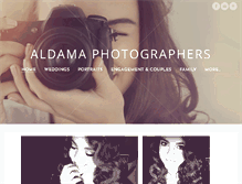 Tablet Screenshot of aldamaphotographers.weebly.com