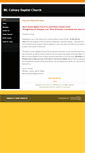 Mobile Screenshot of mt-calvarybc.weebly.com