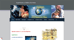 Desktop Screenshot of espiritismoadadivadoamor.weebly.com