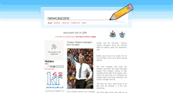 Desktop Screenshot of newcascore.weebly.com