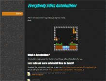 Tablet Screenshot of nooby93autobuilder.weebly.com