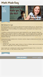 Mobile Screenshot of mathmadeeasy4all.weebly.com