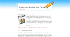 Desktop Screenshot of fat-loss-meal-plans.weebly.com