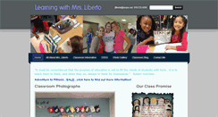Desktop Screenshot of learningwithmrsliberto.weebly.com