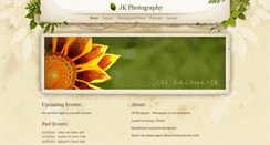 Desktop Screenshot of jkphotographics.weebly.com