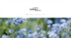 Desktop Screenshot of leadinglinephotography.weebly.com