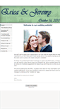 Mobile Screenshot of ericaandjeremywedding.weebly.com
