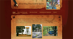 Desktop Screenshot of blindhogdiscgolfandsports.weebly.com