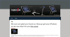 Desktop Screenshot of churchium.weebly.com