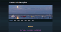 Desktop Screenshot of photo-club-de-capian.weebly.com