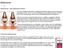 Tablet Screenshot of hydroxycut.weebly.com