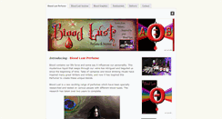 Desktop Screenshot of bloodlustperfume.weebly.com