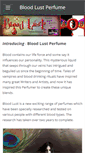 Mobile Screenshot of bloodlustperfume.weebly.com