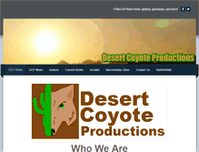 Tablet Screenshot of desertcoyote.weebly.com