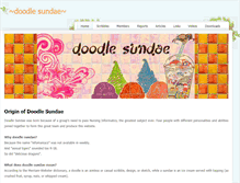 Tablet Screenshot of doodlesundae.weebly.com