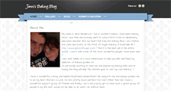 Desktop Screenshot of jennisbakingblog.weebly.com