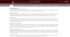 Desktop Screenshot of mlmmarketingsystem.weebly.com
