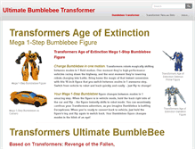 Tablet Screenshot of bumblebeetransformer.weebly.com