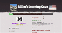 Desktop Screenshot of millerslearningcave.weebly.com