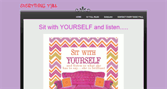 Desktop Screenshot of everythingyall.weebly.com