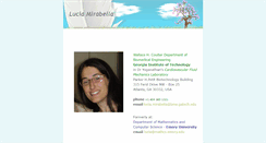 Desktop Screenshot of luciamirabella.weebly.com