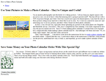 Tablet Screenshot of make-photo-calendar.weebly.com