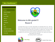 Tablet Screenshot of mrsstackhouse6.weebly.com
