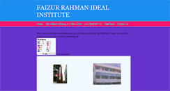 Desktop Screenshot of faizurrahmanideal.weebly.com