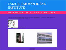 Tablet Screenshot of faizurrahmanideal.weebly.com