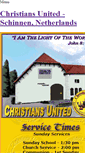 Mobile Screenshot of christiansunited.weebly.com