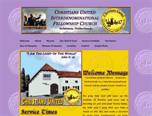 Tablet Screenshot of christiansunited.weebly.com