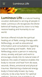 Mobile Screenshot of luminouslife.weebly.com