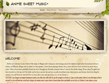 Tablet Screenshot of animesheetmusicplus.weebly.com