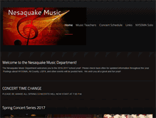 Tablet Screenshot of nesaquakemusic.weebly.com