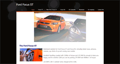 Desktop Screenshot of fordfocusst.weebly.com
