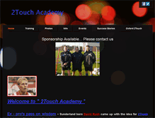 Tablet Screenshot of 2touchacademy.weebly.com