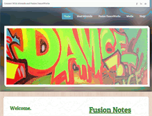 Tablet Screenshot of fusiondanceworks.weebly.com