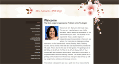 Desktop Screenshot of jennifersamuels.weebly.com