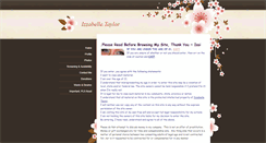 Desktop Screenshot of izzabelle-taylor.weebly.com