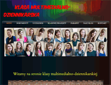 Tablet Screenshot of dziennikarze.weebly.com