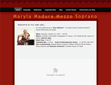 Tablet Screenshot of marylamadura.weebly.com