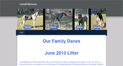 Desktop Screenshot of carrollhillsdanes.weebly.com