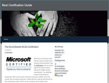 Tablet Screenshot of certificationguide.weebly.com