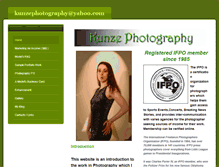 Tablet Screenshot of kkunzephotography.weebly.com