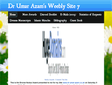 Tablet Screenshot of druazam.weebly.com